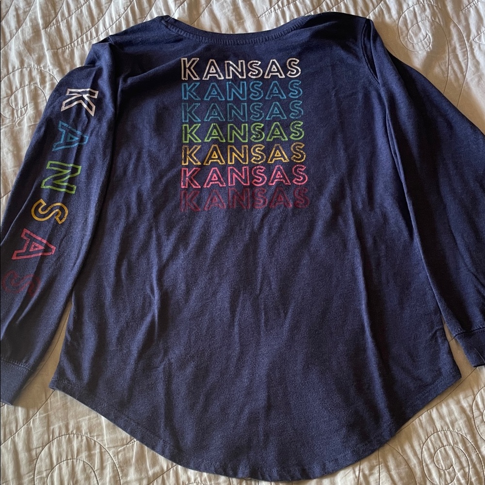 State of mine KANSAS long-sleeved tee, Small, GUC